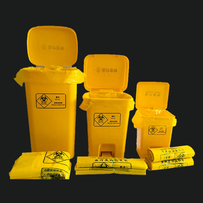 Professional Manufacturer Anti-Infectious Biohazard Disposable Trash Bag Hospital Medical Waste Garbage Bag