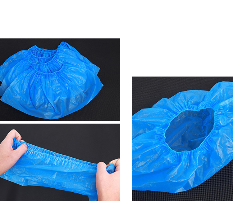 Factory Price Disposable PE Shoe Covers Waterproof Wet Rainy Day Outdoor Shoe Cover
