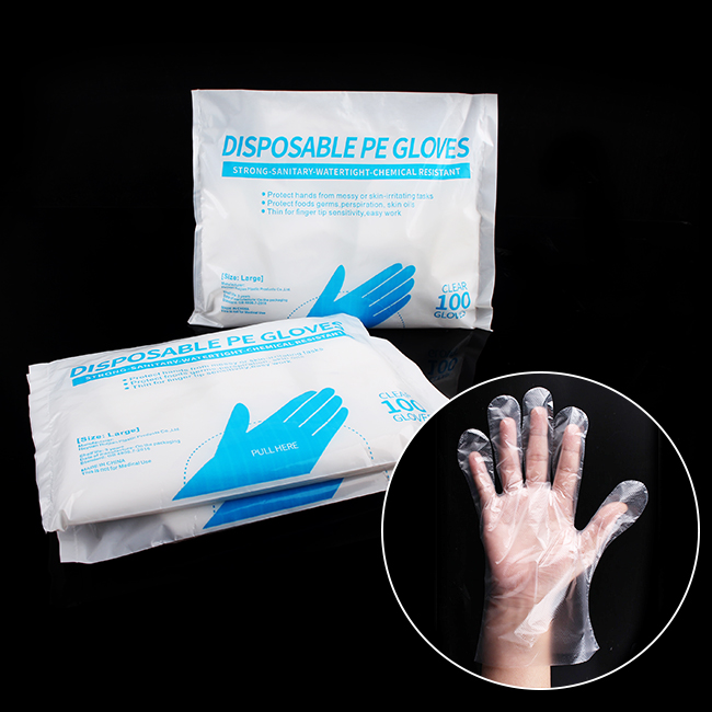 Box Packaging Safe Disposable Gloves For Kids